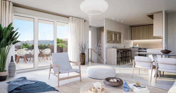 Achat / Vente appartement neuf Marignane à 10 minutes à pied du centre historique (13700) - Réf. 8899