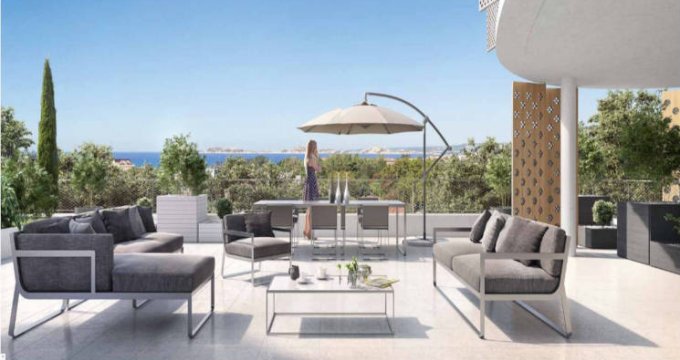 Achat / Vente appartement neuf Marseille 08 proche secteur Saint-Anne (13008) - Réf. 2761