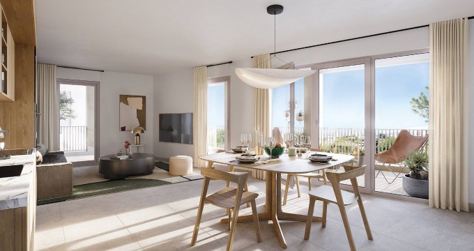 Achat / Vente appartement neuf Marseille 9 au coeur du Cabot (13009) - Réf. 8917