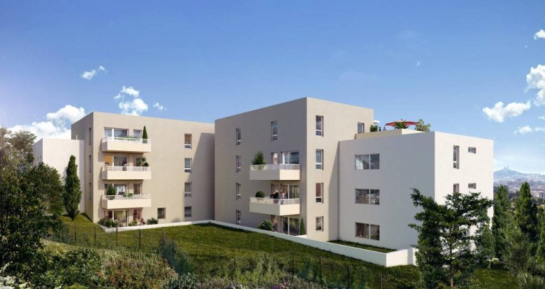 Achat / Vente appartement neuf Marseille 14 au coeur du secteur Saint-Barthélemy (13014) - Réf. 10788