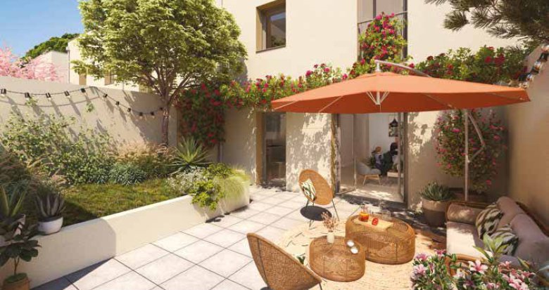 Achat / Vente appartement neuf Marseille 14 au pied du massif de l’Etoile proche bus 3 (13014) - Réf. 10945