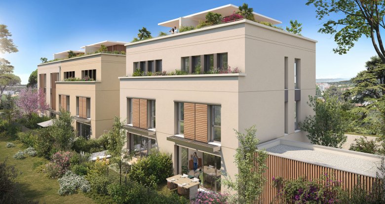 Achat / Vente appartement neuf Aix-en-Provence maisons à 7 min à pied du coeur historique (13090) - Réf. 11142